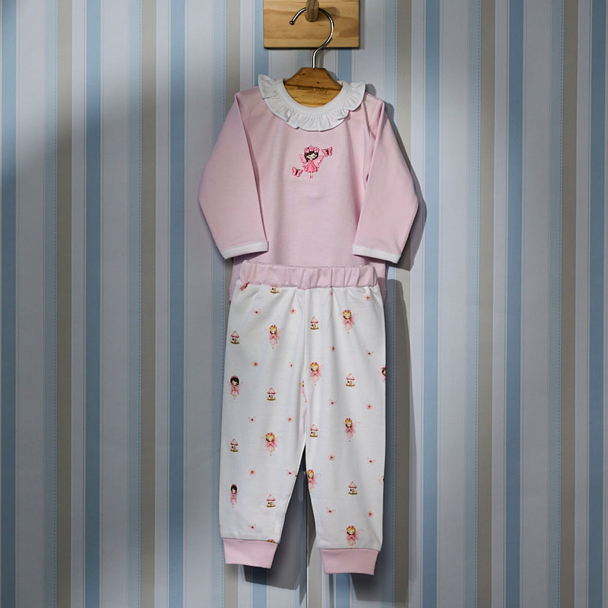 17 12 0001 Conj Longo Fairy Blossom Estampa Rosa 001